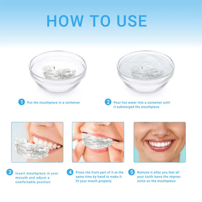 Anti-Snore Mouth Guard for sleep apnea and Bruxism With Adjustability