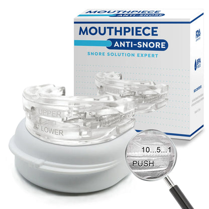 Anti-Snore Mouth Guard for sleep apnea and Bruxism With Adjustability