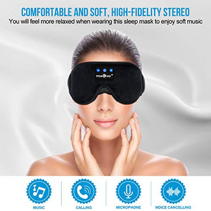 3D Sleep Mask with Bluetooth